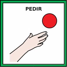 PEDIR - Pictograma (color)