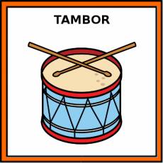 TAMBOR - Pictograma (color)