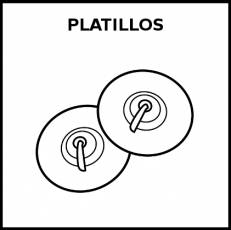 PLATILLOS - Pictograma (blanco y negro)