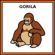 GORILA - Pictograma (color)