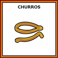 CHURROS (ALIMENTO) - Pictograma (color)