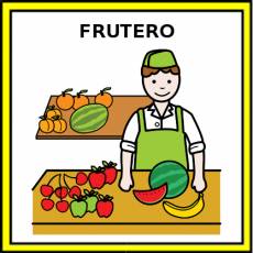 FRUTERO (PROFESIÓN) - Pictograma (color)