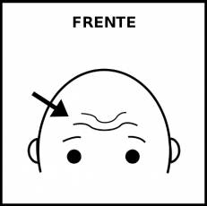 FRENTE - Pictograma (blanco y negro)
