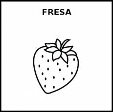 FRESA - Pictograma (blanco y negro)
