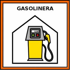 GASOLINERA - Pictograma (color)