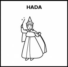 HADA - Pictograma (blanco y negro)