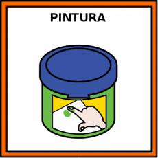 PINTURA (DEDOS) - Pictograma (color)