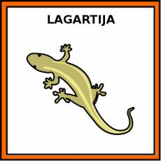 LAGARTIJA - Pictograma (color)