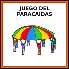 JUEGO DEL PARACAÍDAS - Pictograma (color)