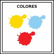 COLORES (PRIMARIOS) - Pictograma (color)