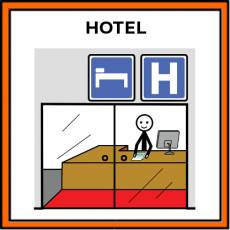 HOTEL - Pictograma (color)