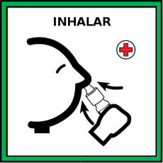 INHALAR - Pictograma (color)