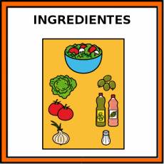 INGREDIENTES - Pictograma (color)