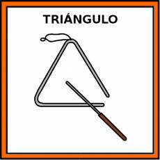 TRIÁNGULO (INSTRUMENTO) - Pictograma (color)