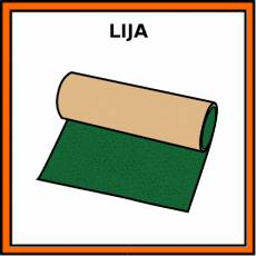 LIJA (PAPEL) - Pictograma (color)