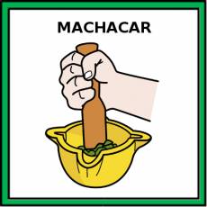 MACHACAR - Pictograma (color)