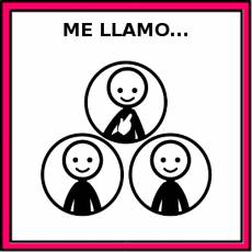 ME LLAMO... - Pictograma (color)
