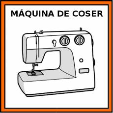 MÁQUINA DE COSER - Pictograma (color)
