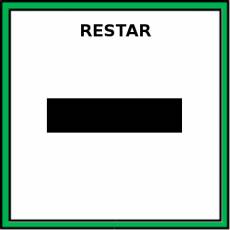 RESTAR - Pictograma (color)