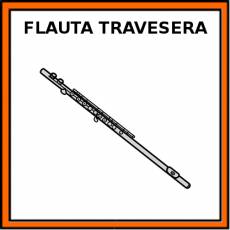 FLAUTA TRAVESERA - Pictograma (color)