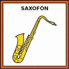 SAXOFÓN - Pictograma (color)
