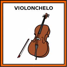 VIOLONCHELO - Pictograma (color)