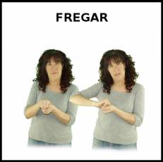 FREGAR (LOS PLATOS) - Signo