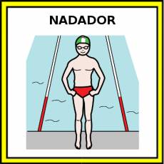 NADADOR - Pictograma (color)