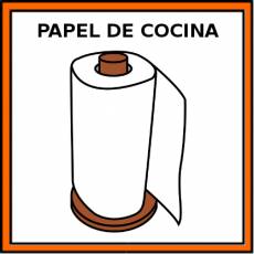 PAPEL DE COCINA - Pictograma (color)