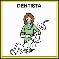 DENTISTA (MUJER) - Pictograma (color)