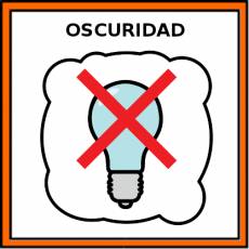 OSCURIDAD - Pictograma (color)