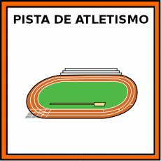 PISTA DE ATLETISMO - Pictograma (color)