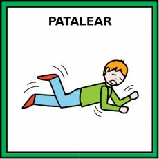 PATALEAR - Pictograma (color)