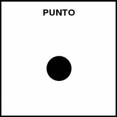 PUNTO - Pictograma (blanco y negro)