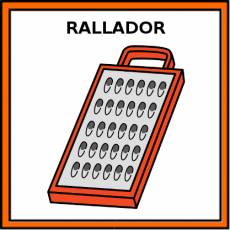 RALLADOR - Pictograma (color)