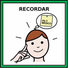 RECORDAR - Pictograma (color)