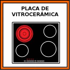 PLACA DE VITROCERÁMICA - Pictograma (color)