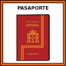 PASAPORTE - Pictograma (color)