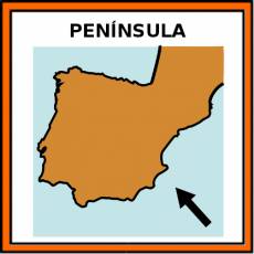 PENÍNSULA - Pictograma (color)