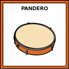 PANDERO - Pictograma (color)