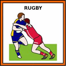 RUGBY - Pictograma (color)