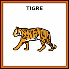 TIGRE - Pictograma (color)