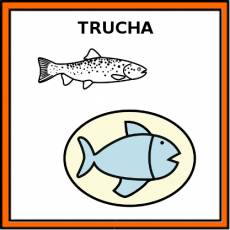 TRUCHA (ALIMENTO) - Pictograma (color)