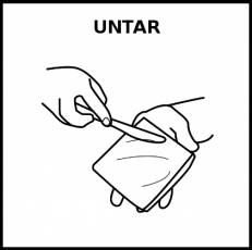 UNTAR - Pictograma (blanco y negro)