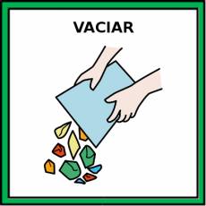 VACIAR - Pictograma (color)