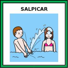 SALPICAR - Pictograma (color)