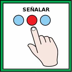 SEÑALAR - Pictograma (color)