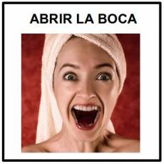 ABRIR LA BOCA - Foto