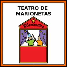 TEATRO DE MARIONETAS - Pictograma (color)