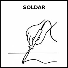 SOLDAR - Pictograma (blanco y negro)